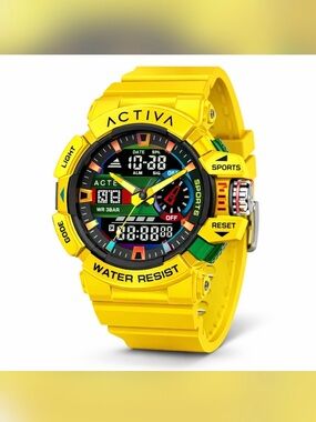 Invicta Yellow Multi-Color Sport Watch